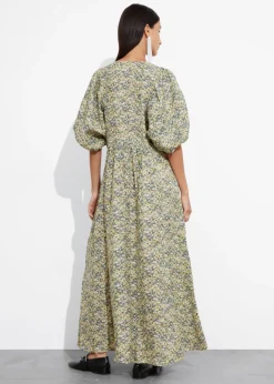 Cheap & Other Stories Puff-Sleeve Maxi Dress