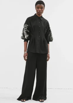 Store & Other Stories Relaxed Drawstring Trousers
