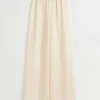 Shop & Other Stories Relaxed Pull-on Linen Trousers Light Beige