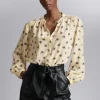 Clearance & Other Stories Relaxed Silk Blouse