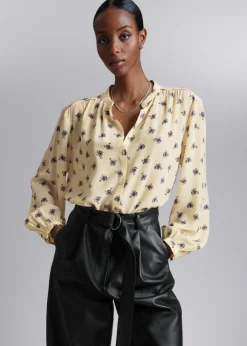Clearance & Other Stories Relaxed Silk Blouse