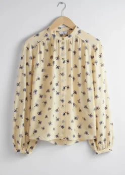 Clearance & Other Stories Relaxed Silk Blouse