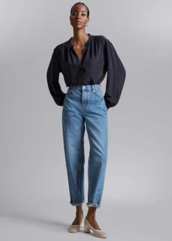 Clearance & Other Stories Relaxed Silk Blouse
