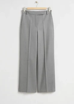 Best Sale & Other Stories Relaxed Tailored Suit Trousers Black