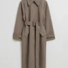 Cheap & Other Stories Relaxed Trench Coat Mole