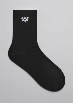 Cheap & Other Stories Rhinestone Socks Black