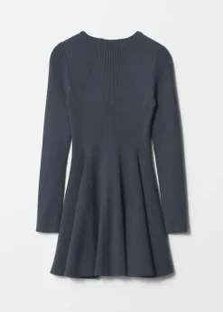 Hot & Other Stories Rib Knit Mini Dress