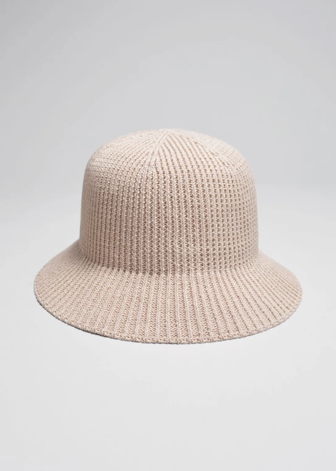 Best Sale & Other Stories Rib Knitted Bucket Hat