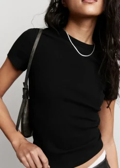 Best Sale & Other Stories Ribbed Cropped T-Shirt