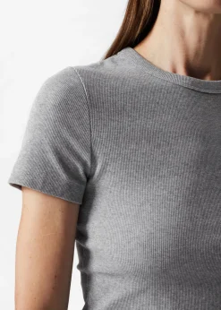 Best Sale & Other Stories Ribbed Cropped T-Shirt