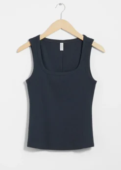 New & Other Stories Ribbed Tank Top