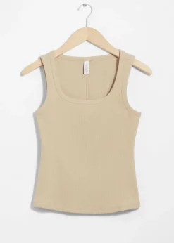 New & Other Stories Ribbed Tank Top