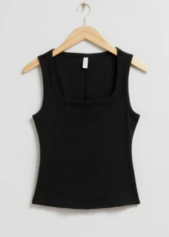 New & Other Stories Ribbed Tank Top