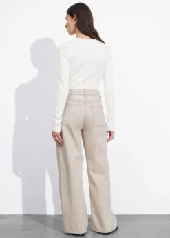 Best & Other Stories Ribbed Top