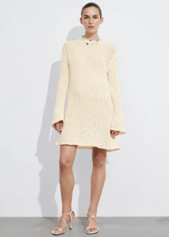 New & Other Stories Rib-Knit Mini Dress