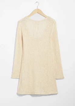 New & Other Stories Rib-Knit Mini Dress