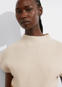 Best Sale & Other Stories Rib-Knit Mock-Neck Vest
