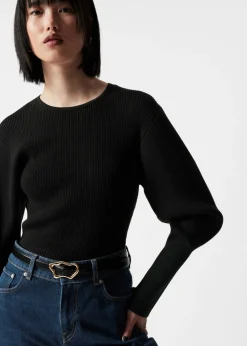 Sale & Other Stories Rib-Knit Top