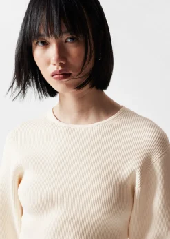 Sale & Other Stories Rib-Knit Top