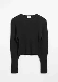 Sale & Other Stories Rib-Knit Top