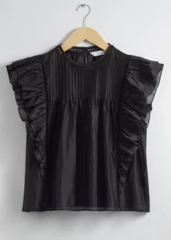 New & Other Stories Ruffled Top
