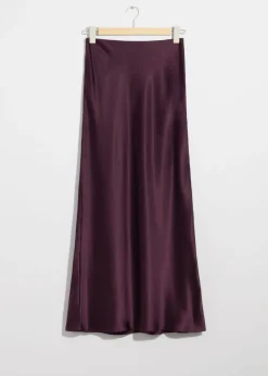 Cheap & Other Stories Satin Maxi Skirt