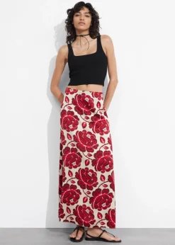 Shop & Other Stories Satin Maxi Skirt