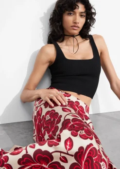 Shop & Other Stories Satin Maxi Skirt