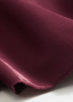 Outlet & Other Stories Satin Midi Skirt