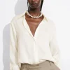 New & Other Stories Satin Shirt