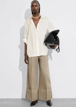 New & Other Stories Satin Shirt