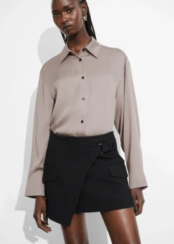 New & Other Stories Satin Shirt
