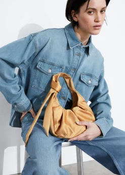 New & Other Stories Satin Shoulder Bag