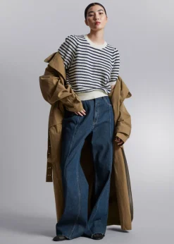 Best & Other Stories Scalloped Knit Top