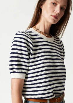 Best & Other Stories Scalloped Knit Top