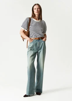 Best & Other Stories Scalloped Knit Top