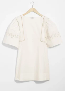Best Sale & Other Stories Scalloped Mini Dress