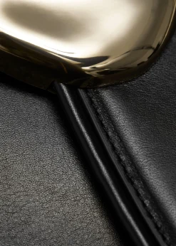 Hot & Other Stories Sculptural Buckle Leather Bag