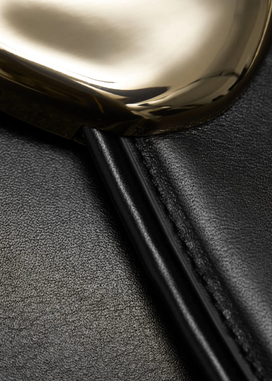 Hot & Other Stories Sculptural Buckle Leather Bag