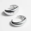 Outlet & Other Stories Set Of Two Domed Cuffs Silver