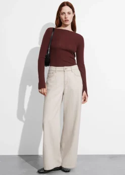 Cheap & Other Stories Sheer Merino Top
