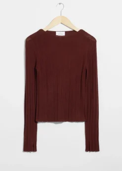Cheap & Other Stories Sheer Merino Top