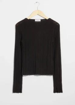 Cheap & Other Stories Sheer Merino Top