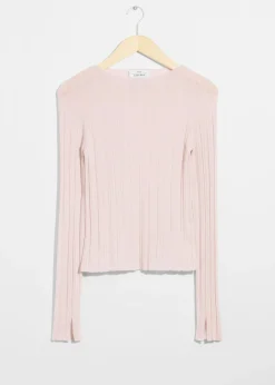 Cheap & Other Stories Sheer Merino Top