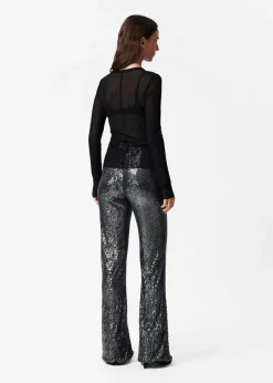 Discount & Other Stories Sheer Silk Top