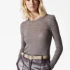 New & Other Stories Sheer Wool Top