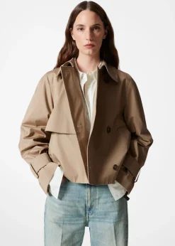 Discount & Other Stories Short Trench Coat Jacket