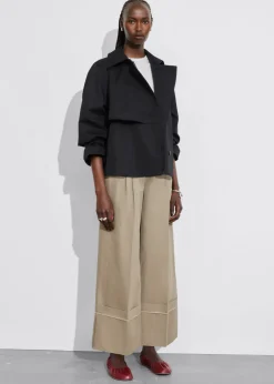 Discount & Other Stories Short Trench Coat Jacket