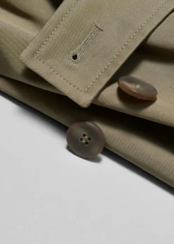 Discount & Other Stories Short Trench Coat Jacket