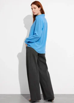 Discount & Other Stories Silk Shirt